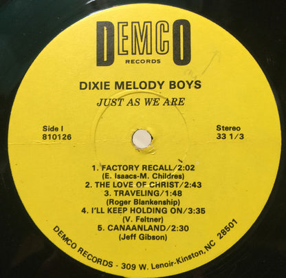 Just As We Are - secondary