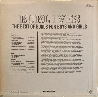 Burl Ives - The Best of Burl's for Boys and Girls