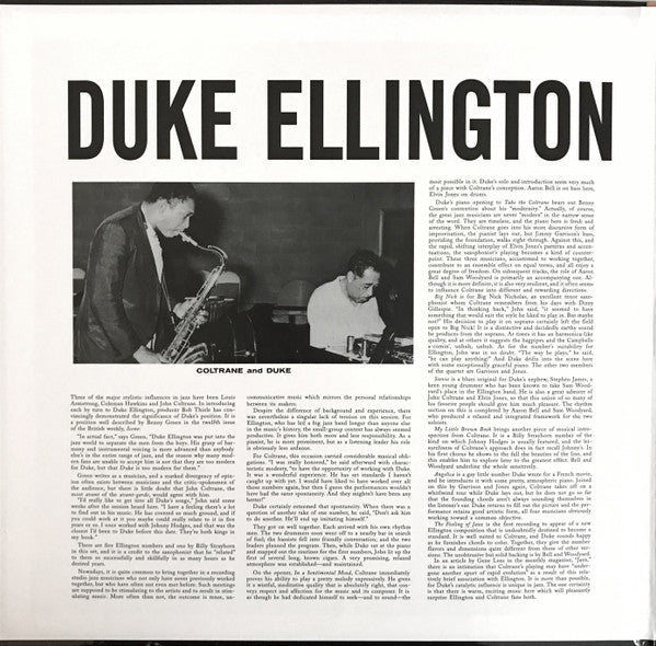 Duke Ellington & John Coltrane - secondary