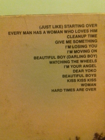 John Lennon & Yoko Ono - Double Fantasy