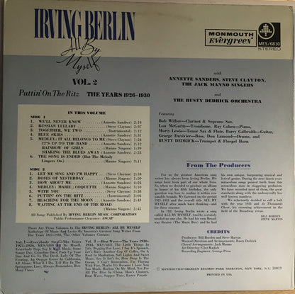 All By Myself: Vol. 2: Puttin' On The Ritz; The Years 1926 - 1930 - secondary
