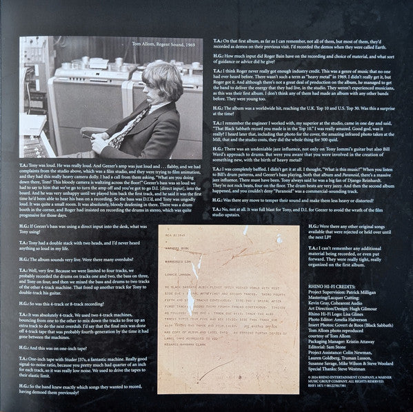 Black Sabbath - secondary