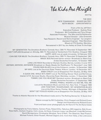 The Kids Are Alright (Music From The Soundtrack Of The Movie) - secondary