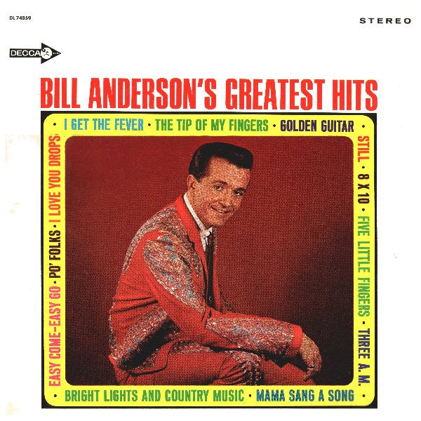 Bill Anderson's Greatest Hits - secondary