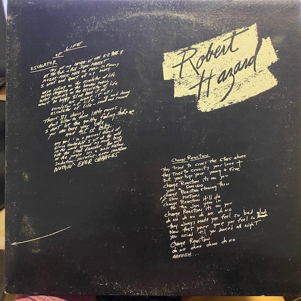 Robert Hazard - primary