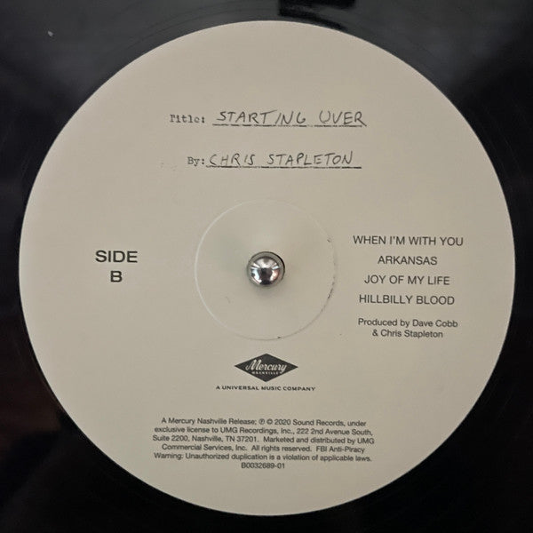 Starting Over - secondary