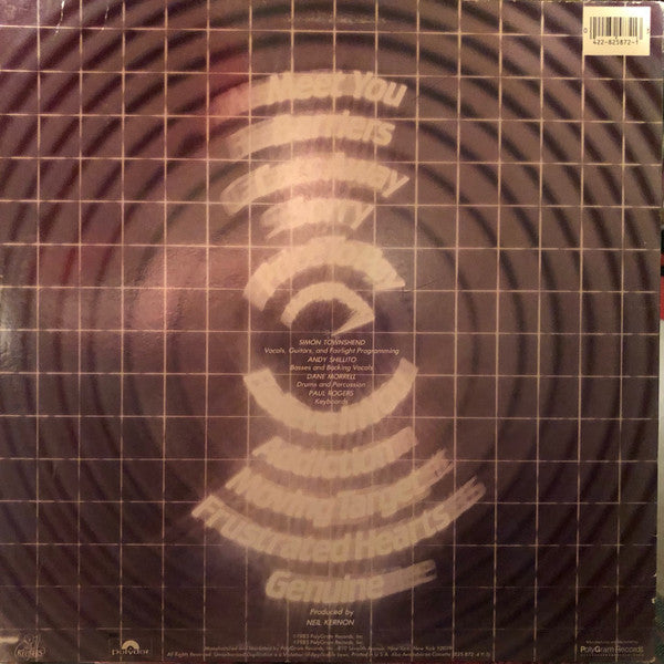 Simon Townshend's Moving Target - secondary