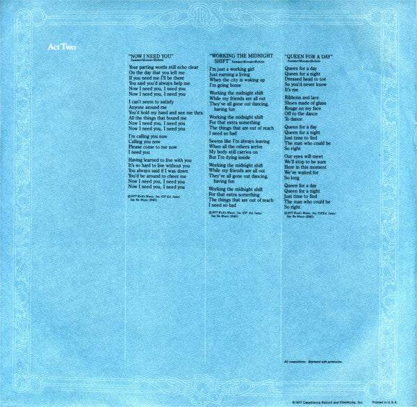 Once Upon A Time... - secondary