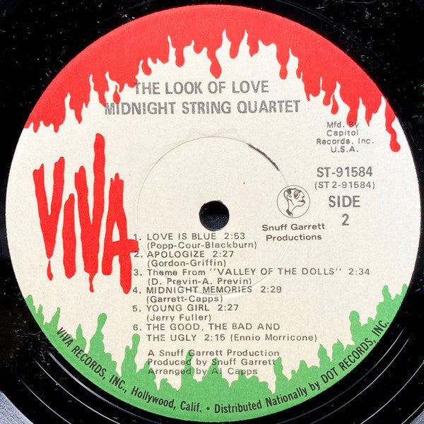 Midnight String Quartet - The Look Of Love And Other Rhapsodies For Young Lovers