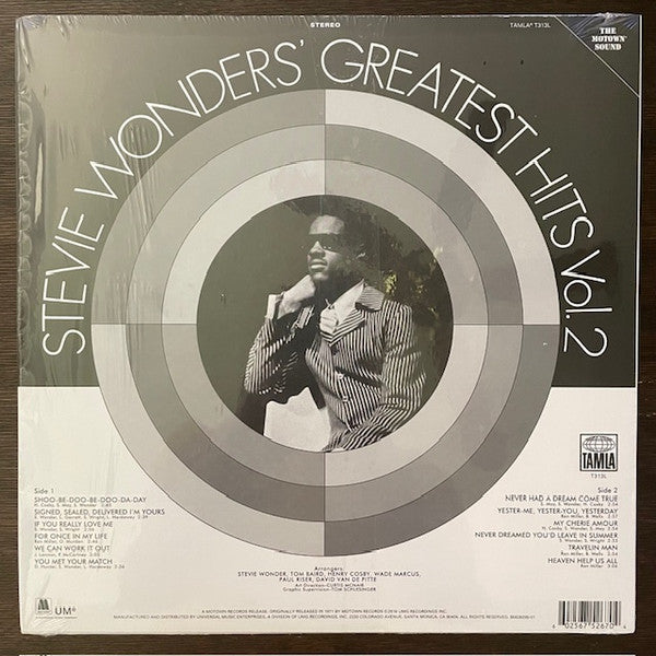 Stevie Wonders' Greatest Hits Vol. 2 - secondary