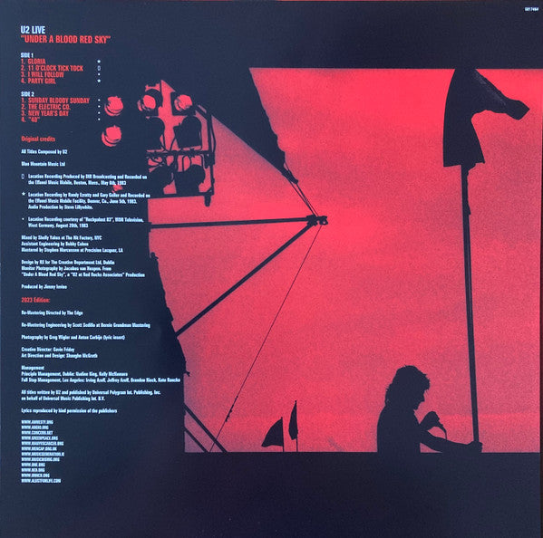 Live "Under A Blood Red Sky" - secondary