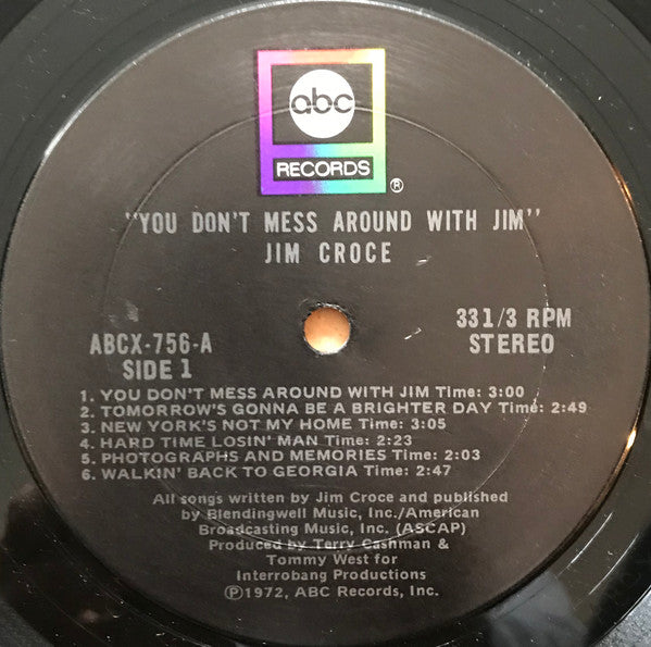 You Don't Mess Around With Jim - secondary