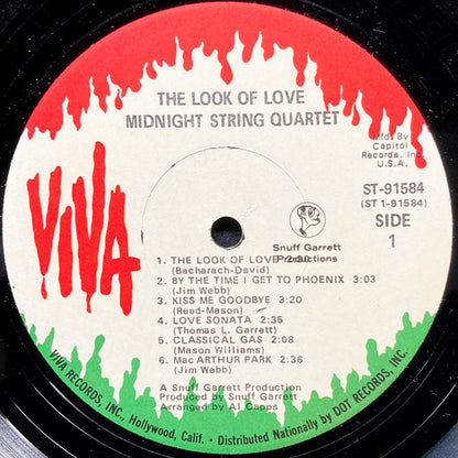 Midnight String Quartet - The Look Of Love And Other Rhapsodies For Young Lovers