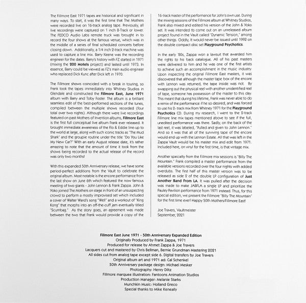 Fillmore East - June 1971 - secondary