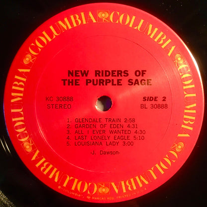 New Riders Of The Purple Sage - secondary