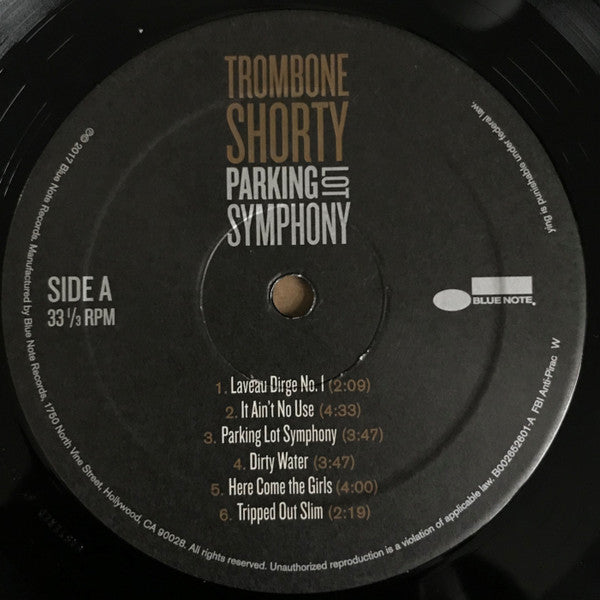 Trombone Shorty - Parking Lot Symphony – Five Buck Bin