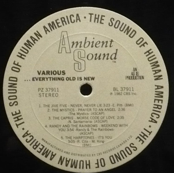 Various - Everything New Is Old...Everything Old Is New