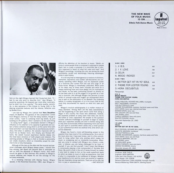 Mingus Mingus Mingus Mingus Mingus - secondary
