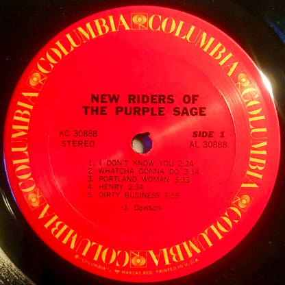 New Riders Of The Purple Sage - secondary