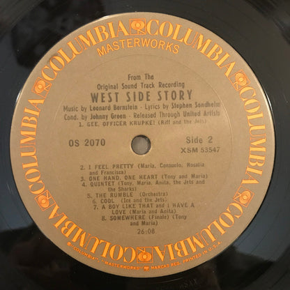 West Side Story (The Original Sound Track Recording) - secondary