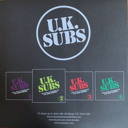 1977 - 2017 40 Years Of U.K. Subs Singles - secondary