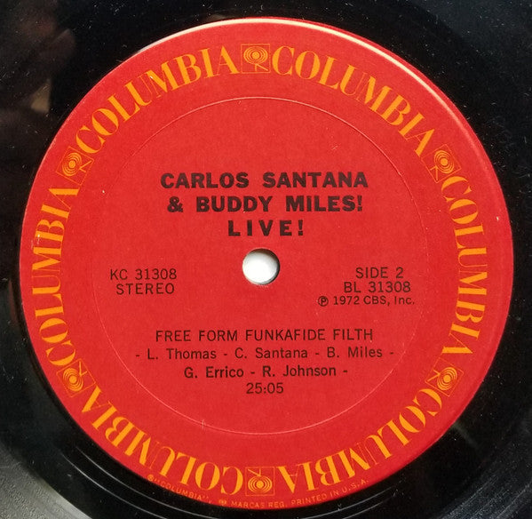 Carlos Santana & Buddy Miles! Live! - secondary