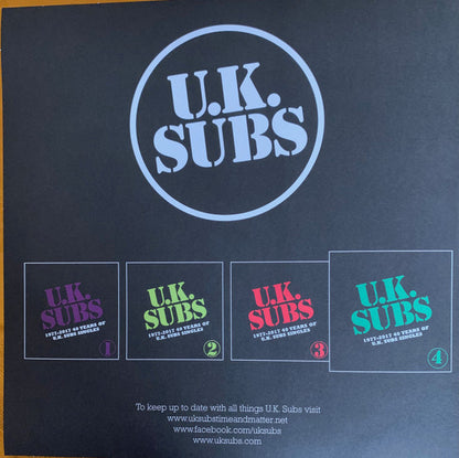 1977 - 2017 40 Years Of U.K. Subs Singles - secondary