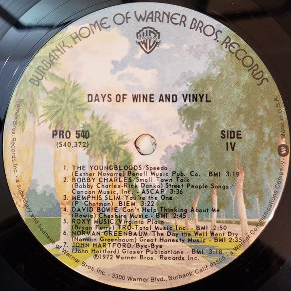 Days Of Wine And Vinyl - secondary