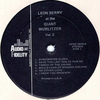 Giant Wurlitzer Pipe Organ Vol. 2 - secondary
