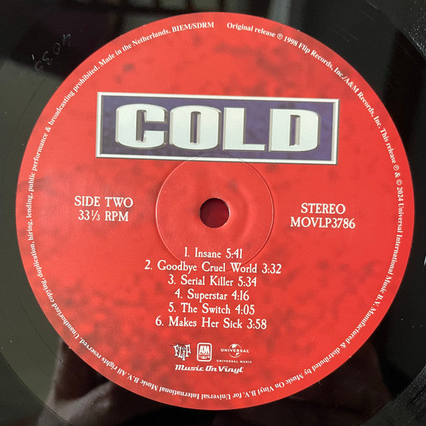 Cold - secondary
