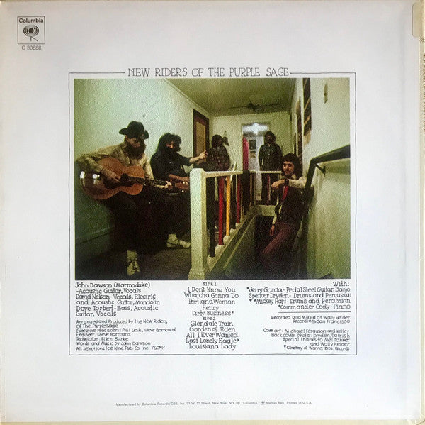 New Riders Of The Purple Sage - secondary