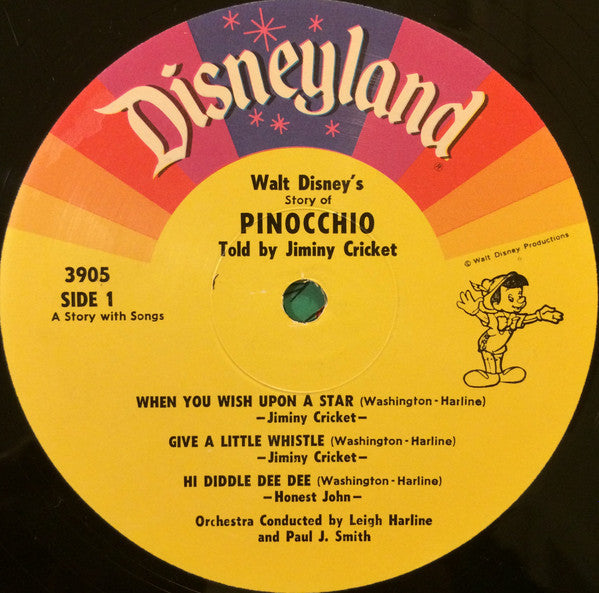Walt Disney's Story And Songs From Pinocchio - secondary