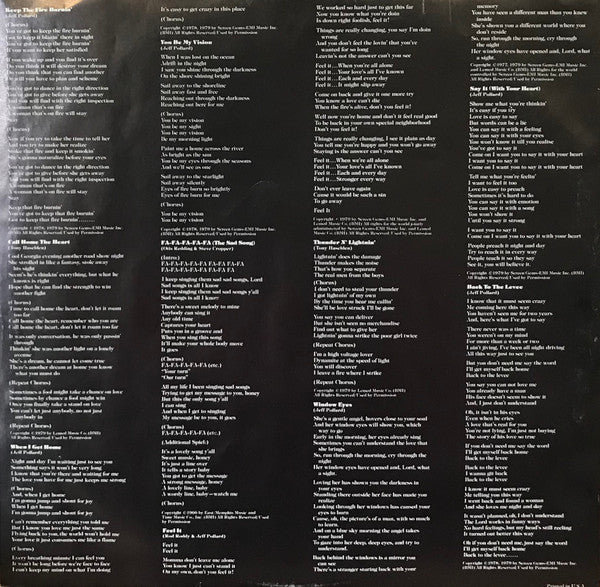 Keep The Fire Burnin’ - secondary