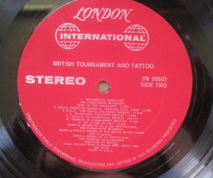 Various - Massed Bands And Scottish Pipers From British Tournament And Tattoo