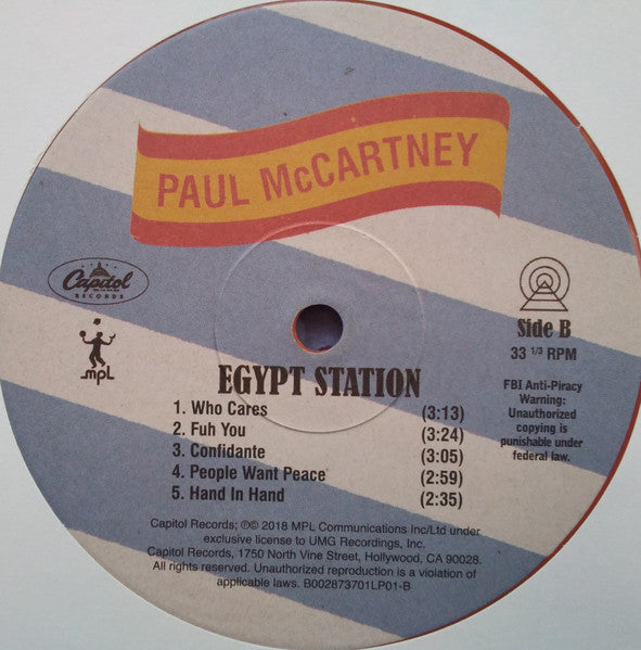 Egypt Station - secondary