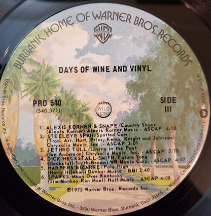 Days Of Wine And Vinyl - secondary