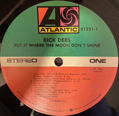 Rick Dees - Put It Where The Moon Don't Shine