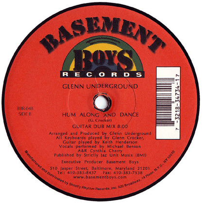 12" Single: Glenn Underground - Hum Along And Dance