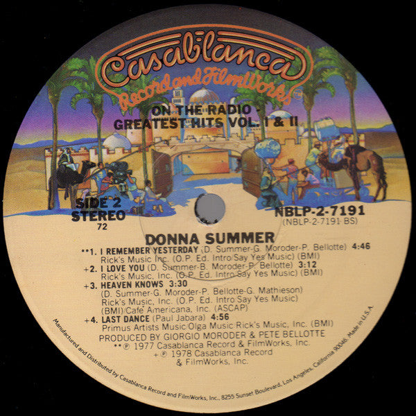 On The Radio - Greatest Hits Volumes I & II - secondary