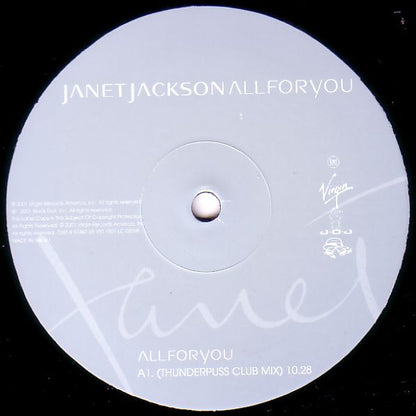 12" Single: Janet Jackson - All For You