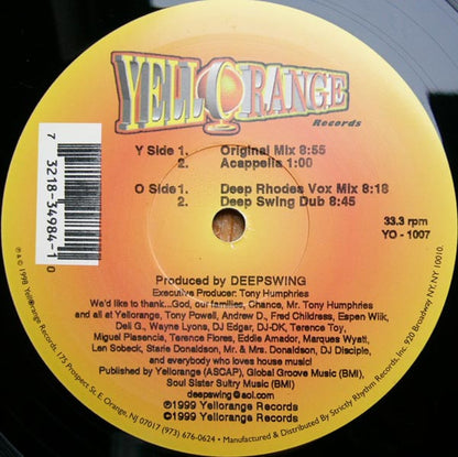 12" Single: Sunkids, Chance - Rescue Me