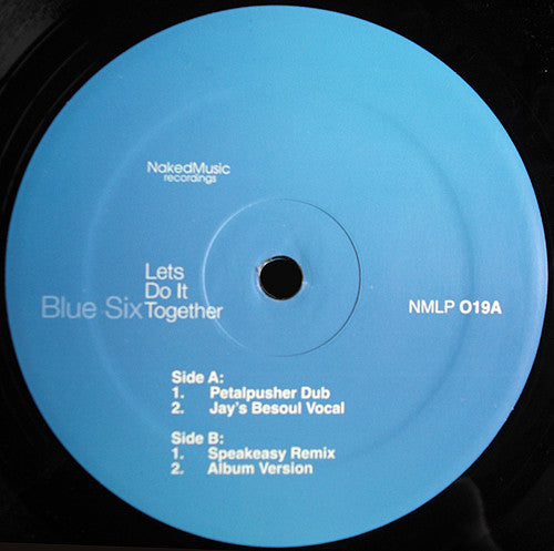 12" Single: Blue Six - Lets Do It Together