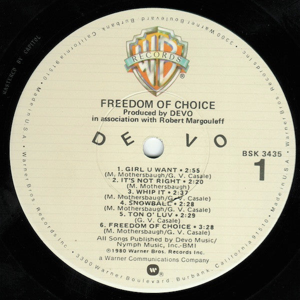 Freedom Of Choice - secondary