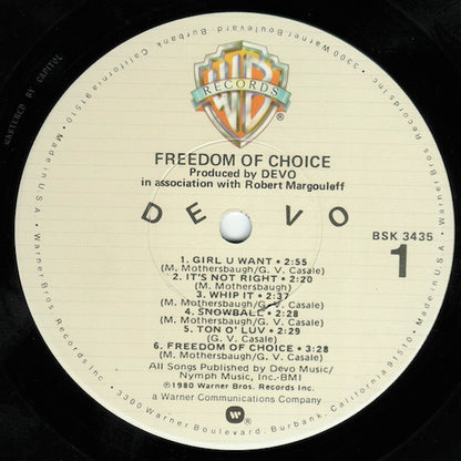 Freedom Of Choice - secondary