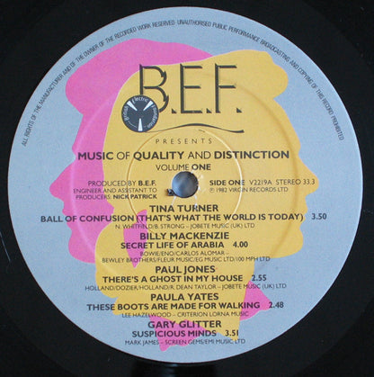 Music Of Quality & Distinction (Volume One) - secondary