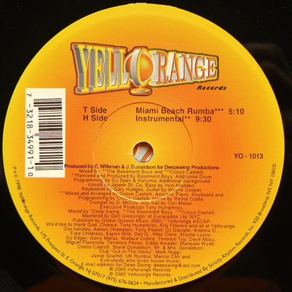 12" Single: Sunkids, Chance - Rise Up