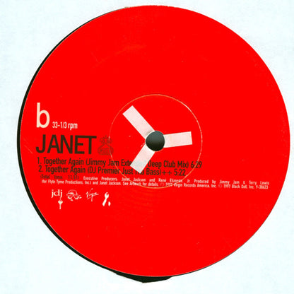 12" Single: Janet Jackson - Together Again