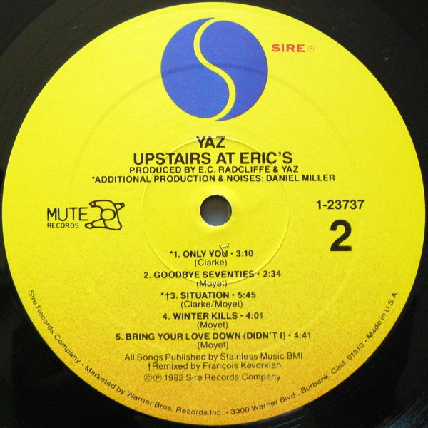 Upstairs At Eric's - secondary
