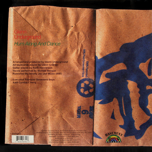12" Single: Glenn Underground - Hum Along And Dance