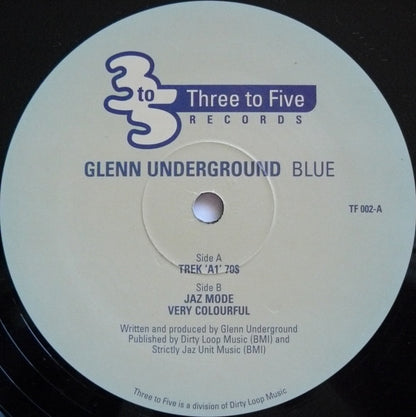 12" Single: Glenn Underground - Blue